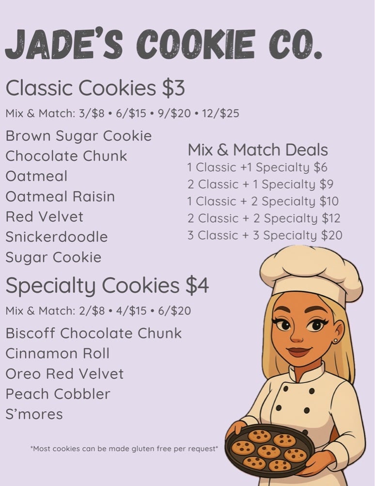 Jade’s Cookie Co.