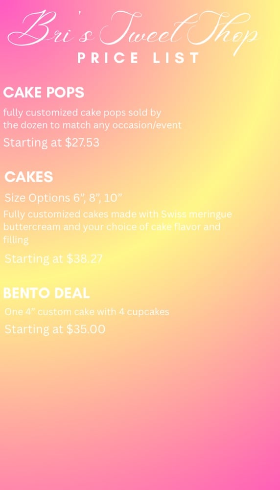Bri’s Sweet Shop