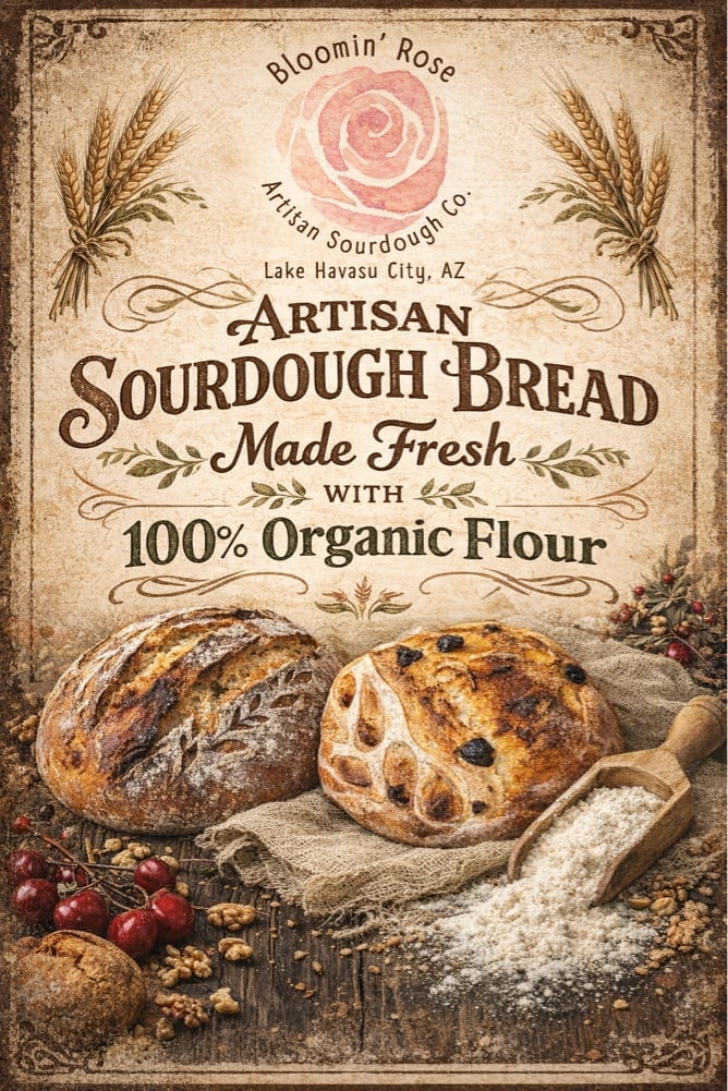 Bloomin’ Rose Artisan Sourdough Co.